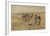 Captain Meriwether Lewis Meeting the Shoshones-Celia Russell-Framed Giclee Print