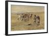 Captain Meriwether Lewis Meeting the Shoshones-Celia Russell-Framed Giclee Print