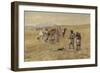 Captain Meriwether Lewis Meeting the Shoshones-Celia Russell-Framed Giclee Print