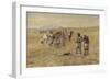 Captain Meriwether Lewis Meeting the Shoshones-Celia Russell-Framed Giclee Print