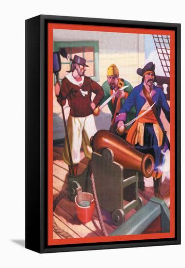 Captain Misson-George Taylor-Framed Stretched Canvas