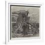 Captain Moncrieff's Protected Barbette Gun-null-Framed Giclee Print