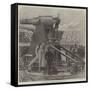 Captain Moncrieff's Protected Barbette Gun-null-Framed Stretched Canvas