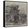 Captain Moncrieff's Protected Barbette Gun-null-Framed Stretched Canvas