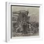 Captain Moncrieff's Protected Barbette Gun-null-Framed Giclee Print