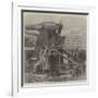 Captain Moncrieff's Protected Barbette Gun-null-Framed Giclee Print