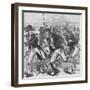 'Captain Money Leading the Blue-Jackets', c1880-Unknown-Framed Giclee Print