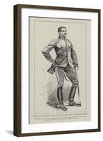Captain Negroponte, Aide-De-Camp to the Crown Prince of Greece-Henry Charles Seppings Wright-Framed Giclee Print