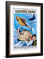 Captain Nemo and the Underwater City-null-Framed Art Print