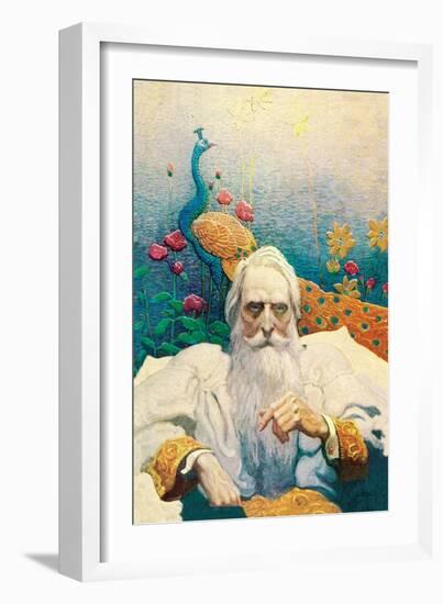 Captain Nemo-Newell Convers Wyeth-Framed Art Print