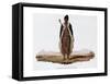 Captain Obtaining in Ceremonial Dress-Francois Le Vaillant-Framed Stretched Canvas