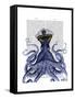 Captain Octopus-Fab Funky-Framed Stretched Canvas