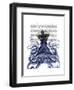 Captain Octopus-Fab Funky-Framed Art Print