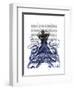 Captain Octopus-Fab Funky-Framed Art Print