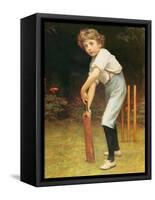 Captain of the Eleven, C.1889-Philip Hermogenes Calderon-Framed Stretched Canvas