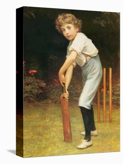 Captain of the Eleven, C.1889-Philip Hermogenes Calderon-Stretched Canvas