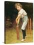 Captain of the Eleven, C.1889-Philip Hermogenes Calderon-Stretched Canvas