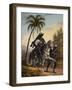 Captain of the Forest with a Prisoner, 1827-35-Johann Moritz Rugendas-Framed Giclee Print