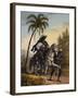 Captain of the Forest with a Prisoner, Voyage Pittoresque Dans Le Bresil-Johann Moritz Rugendas-Framed Giclee Print