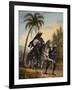 Captain of the Forest with a Prisoner, Voyage Pittoresque Dans Le Bresil-Johann Moritz Rugendas-Framed Giclee Print