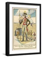 Captain of the Guard, Fort Ticonderoga-null-Framed Art Print