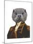 Captain Otter-Fab Funky-Mounted Art Print