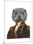 Captain Otter-Fab Funky-Mounted Art Print