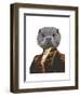 Captain Otter-Fab Funky-Framed Art Print