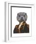 Captain Otter-Fab Funky-Framed Art Print