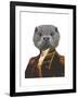 Captain Otter-Fab Funky-Framed Art Print