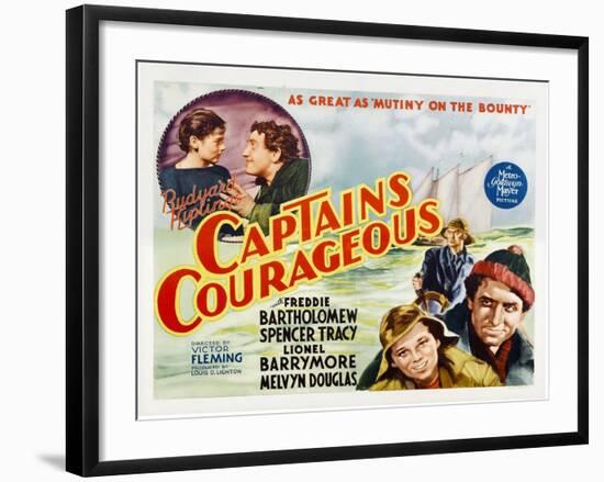 Captain's Courageous, 1937-null-Framed Photo