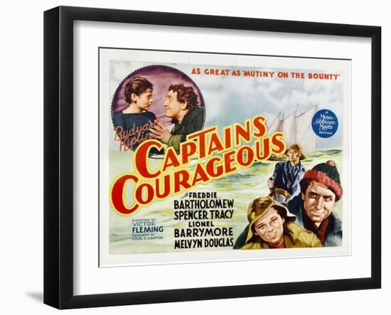 Captain's Courageous, 1937-null-Framed Photo