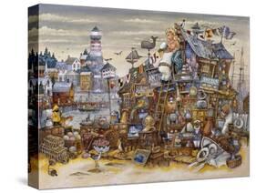 Captain's Treasure-Bill Bell-Stretched Canvas