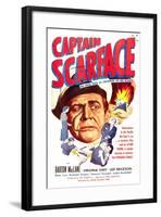 Captain Scarface-null-Framed Art Print