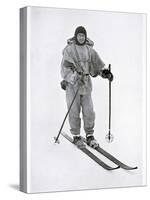 Captain Scott, British polar explorer, in the Antarctic, 1911-Herbert Ponting-Stretched Canvas