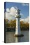 Captain Scott Memorial Lighthouse, Roath Park, Cardiff, Wales, U.K.-Billy Stock-Stretched Canvas