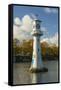Captain Scott Memorial Lighthouse, Roath Park, Cardiff, Wales, U.K.-Billy Stock-Framed Stretched Canvas