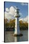 Captain Scott Memorial Lighthouse, Roath Park, Cardiff, Wales, U.K.-Billy Stock-Stretched Canvas