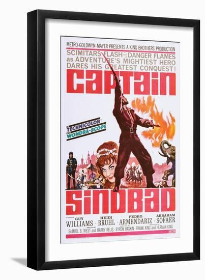 Captain Sindbad-null-Framed Art Print