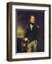 Captain Sir George Ralph Collier (1774-1824), C.1814 (Oil on Canvas)-William Beechey-Framed Giclee Print