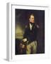 Captain Sir George Ralph Collier (1774-1824), C.1814 (Oil on Canvas)-William Beechey-Framed Giclee Print