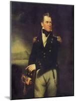 Captain Sir George Ralph Collier (1774-1824), C.1814 (Oil on Canvas)-William Beechey-Mounted Giclee Print