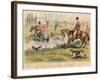 Captain Spurrier Cut Down by Romford, 1865-John Leech-Framed Giclee Print