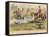 Captain Spurrier Cut Down by Romford, 1865-John Leech-Framed Stretched Canvas
