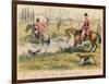 Captain Spurrier Cut Down by Romford, 1865-John Leech-Framed Giclee Print