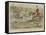 Captain Spurrier "Cut Down" by Romford-John Leech-Framed Stretched Canvas