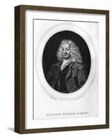 Captain Thomas Coram, 1810-William Hogarth-Framed Giclee Print