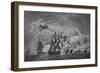 'Captain Trollope's Famous Action', c1800-Robert Dodd-Framed Giclee Print