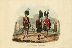 79th or Cameron Highlanders, 1825-Captain Unetts-Stretched Canvas