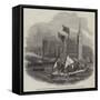 Captain Urquhart's Life-Preserving Raft-null-Framed Stretched Canvas